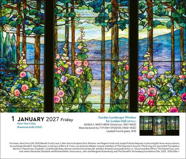 ABRMS The Met: Art 365 Days of Masterpieces 2027 Day-to-Day Calendar