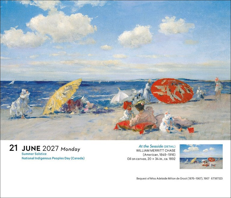 ABRMS The Met: Art 365 Days of Masterpieces 2027 Day-to-Day Calendar