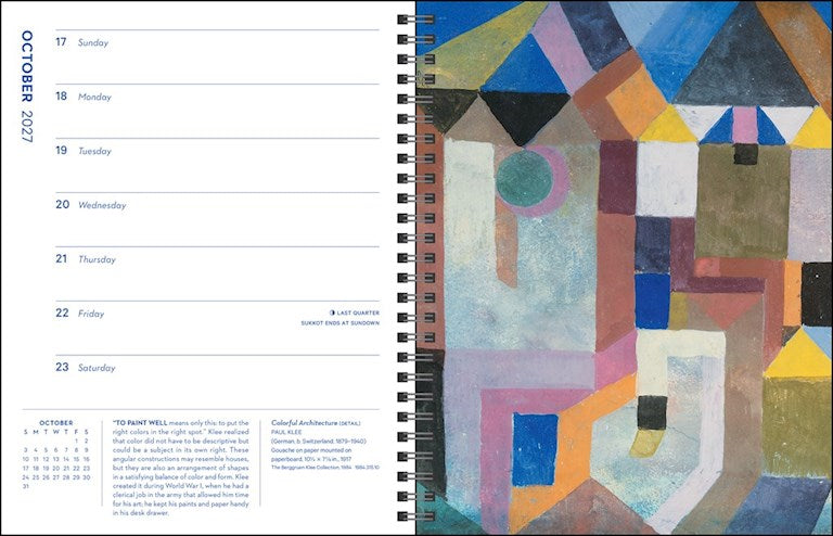 ABRMS The Met Masterpieces 12-Month 2027 Engagement Calendar