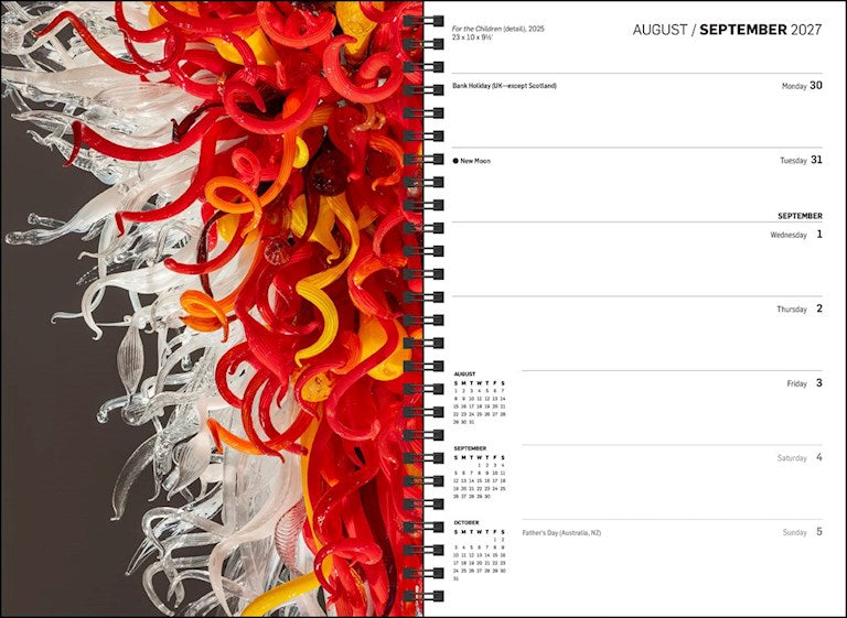ABRMS Chihuly 12-Month 2027 Engagement Calendar