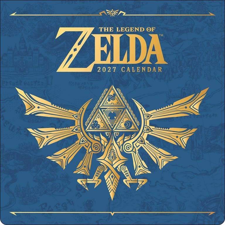 ABRMS Legend of Zelda™ 2027 Wall Calendar