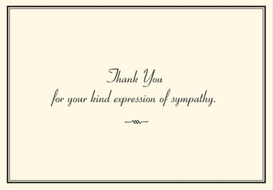 Sympathy Boxed Thank You Notes    