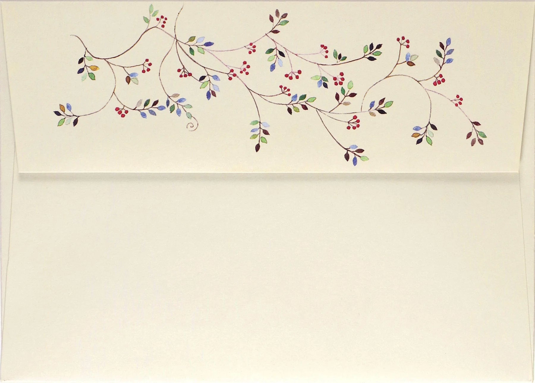 Watercolor Ornaments Boxed Christmas Cards