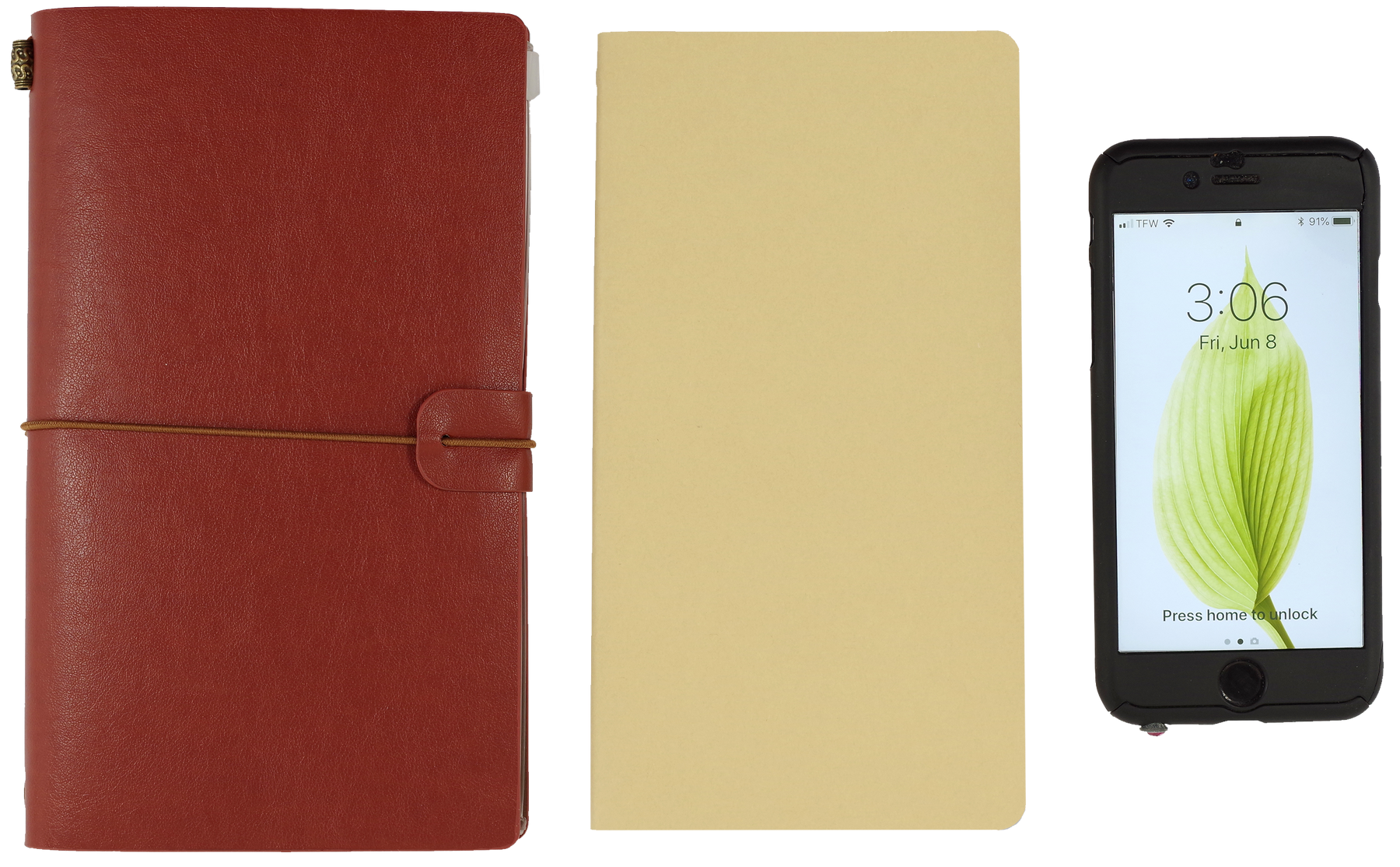 Voyager Notebook - Burgundy