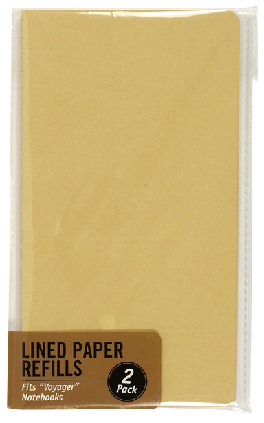 Voyager Notebook - Lined Paper Refill 2 Pack