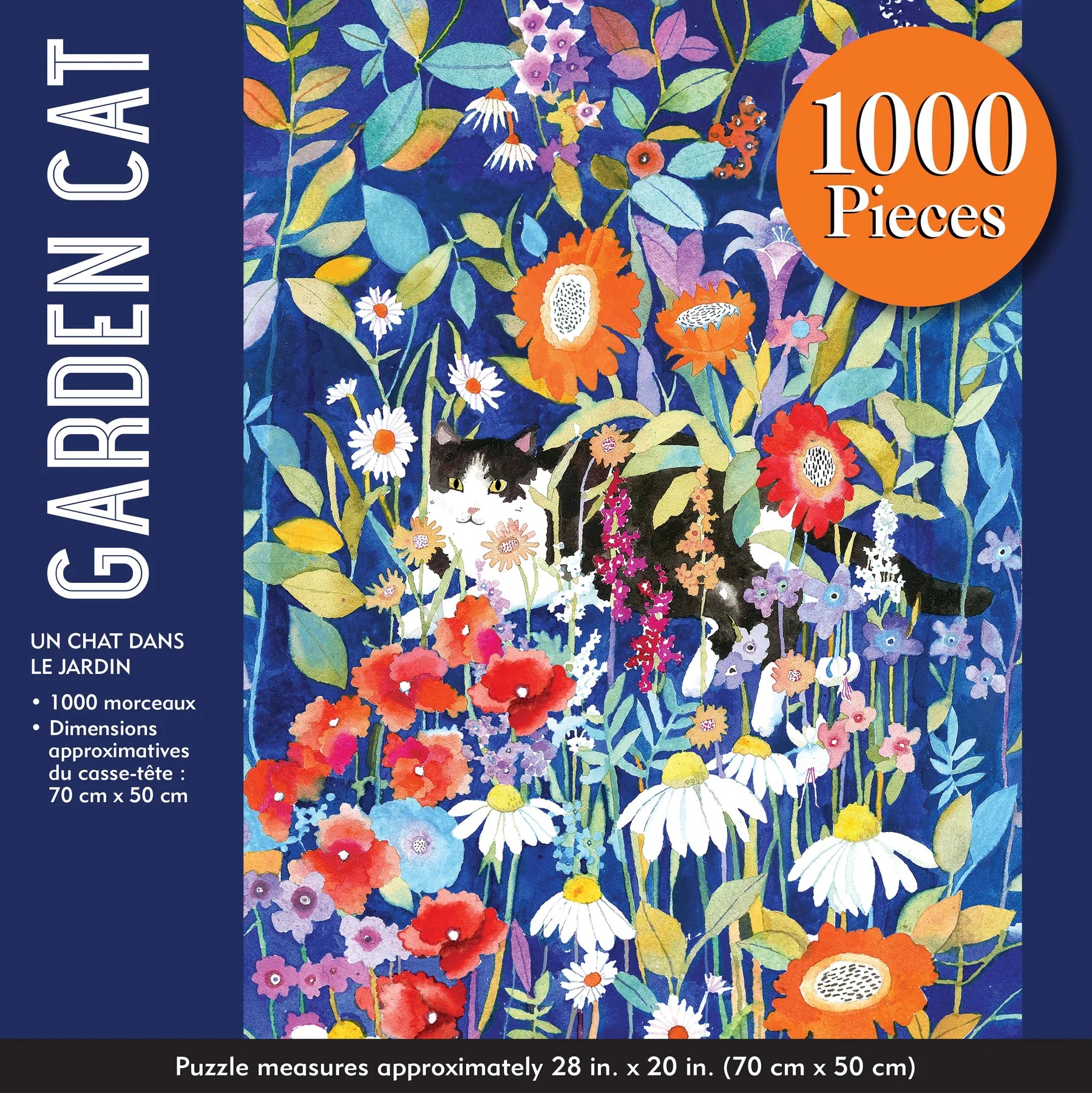 Garden Cat 1000 Piece Puzzle
