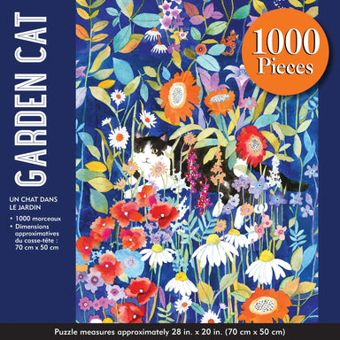 Garden Cat 1000 Piece Puzzle