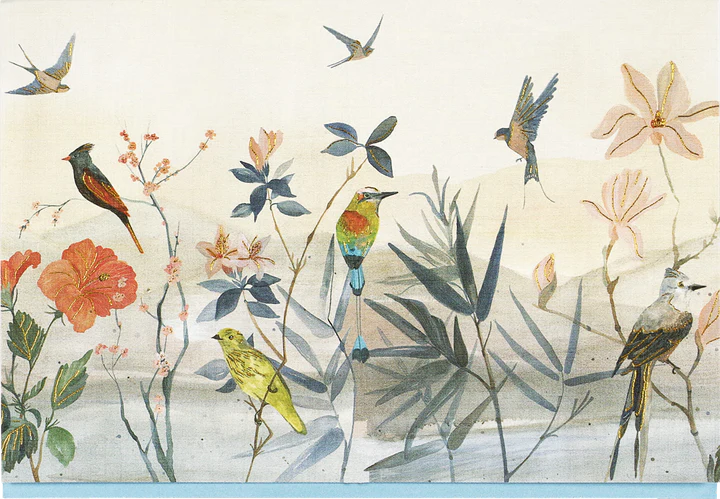 Bird Garden Boxed Note Cards