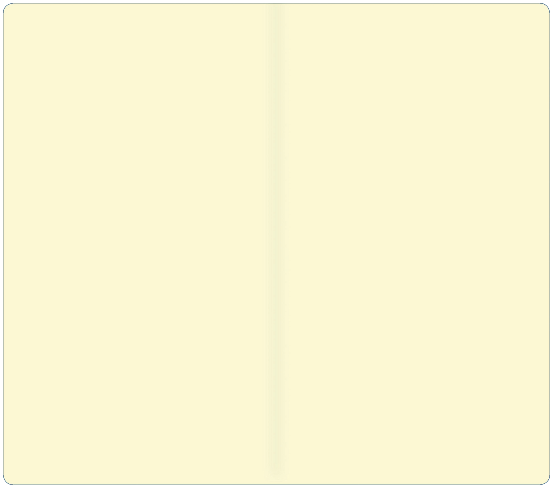 Voyager Notebook - Blank Paper Refill 2 Pack