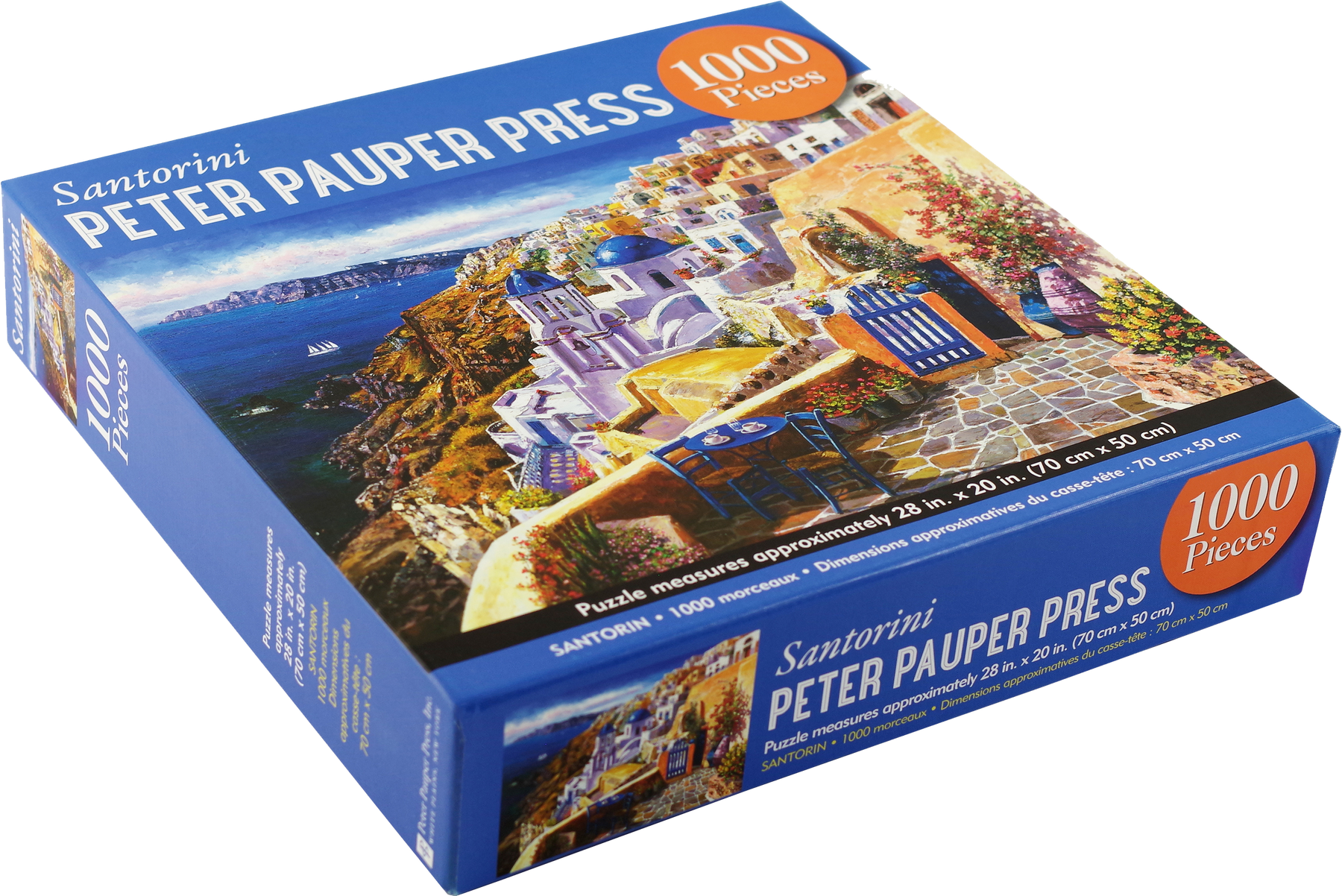 Santorini 1000 Piece Jigsaw Puzzle