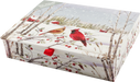 Cardinals In Winter Deluxe Boxed Holiday Cards