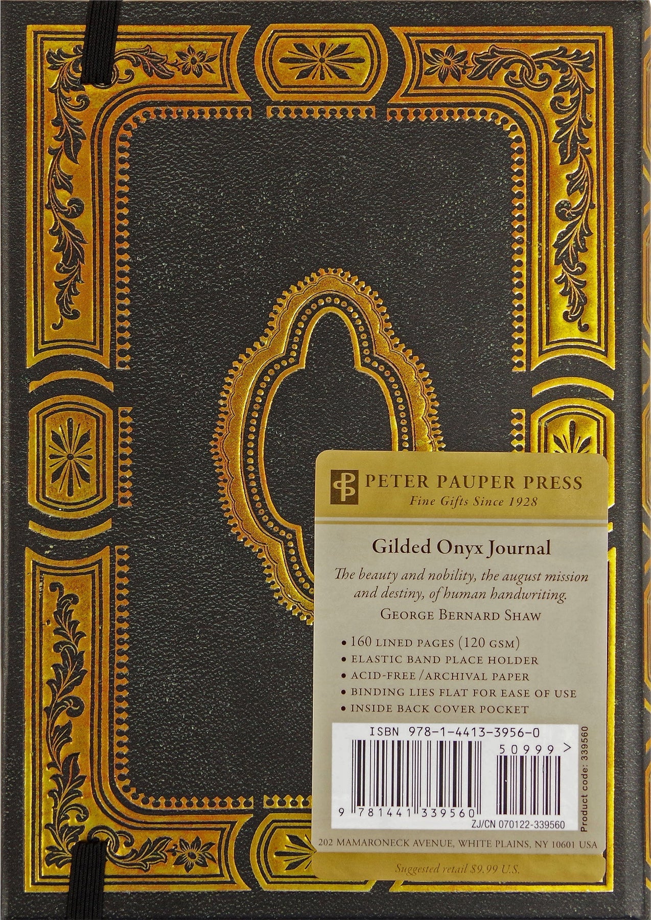 PTR Gilded Onyx Journal