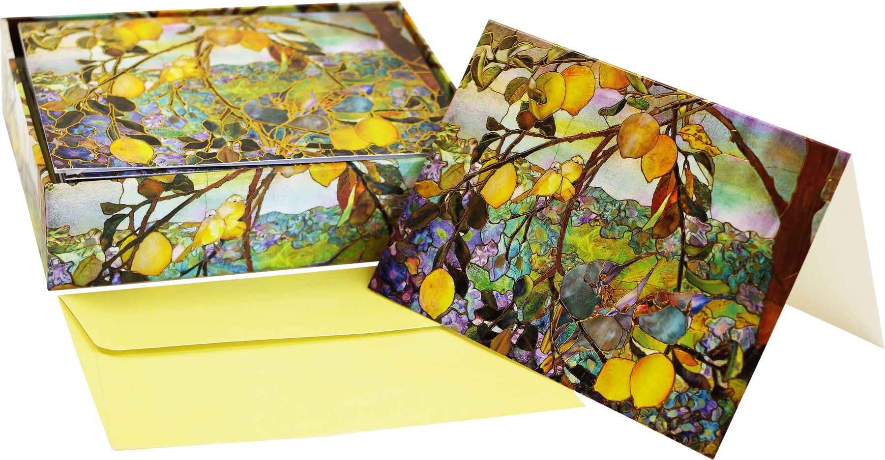 Tiffany Lemon Tree Boxed Note Cards    
