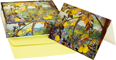 Tiffany Lemon Tree Boxed Note Cards    