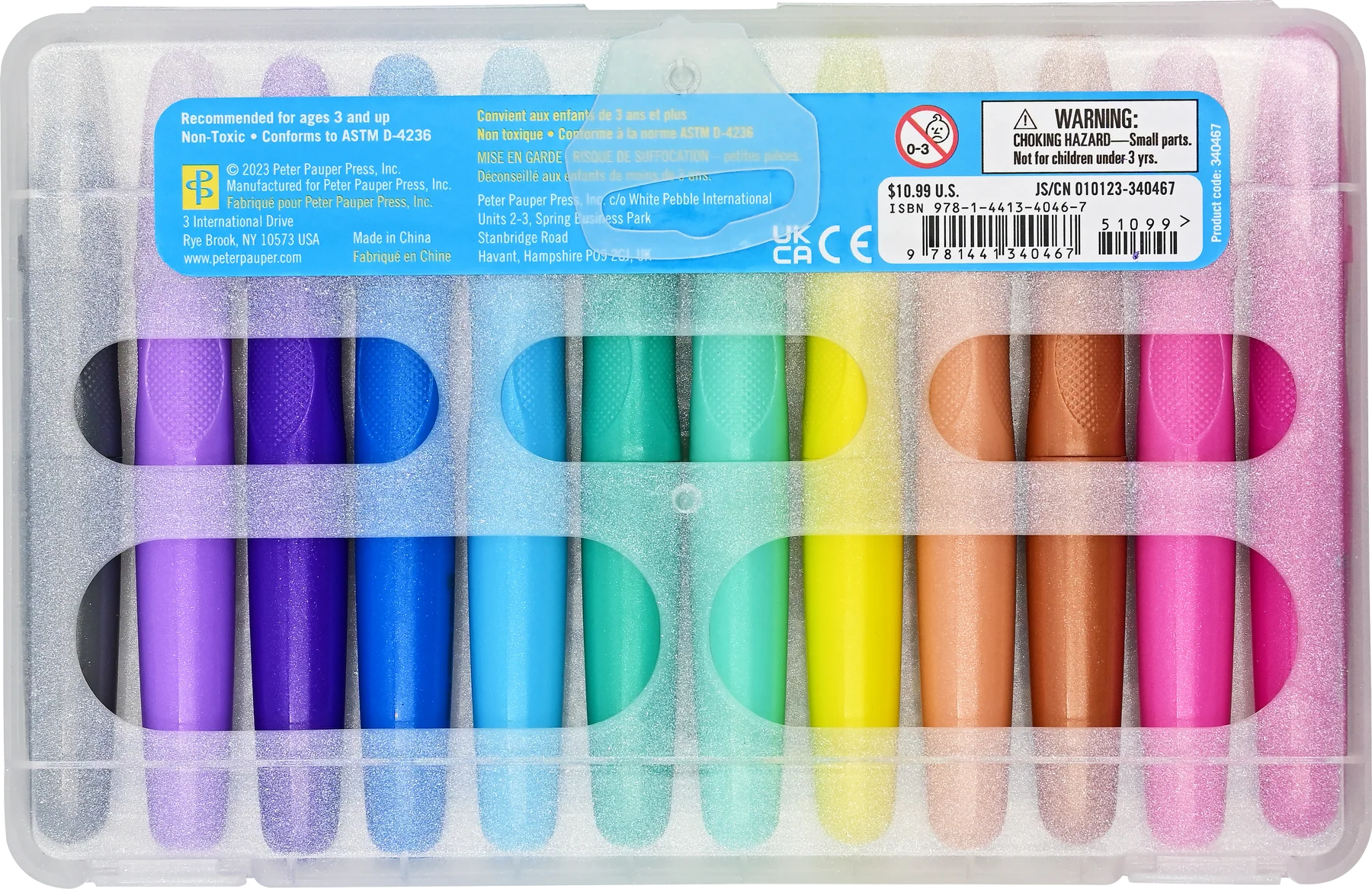 Studio Series Junior Shimmer Gel Crayons - Set of 12