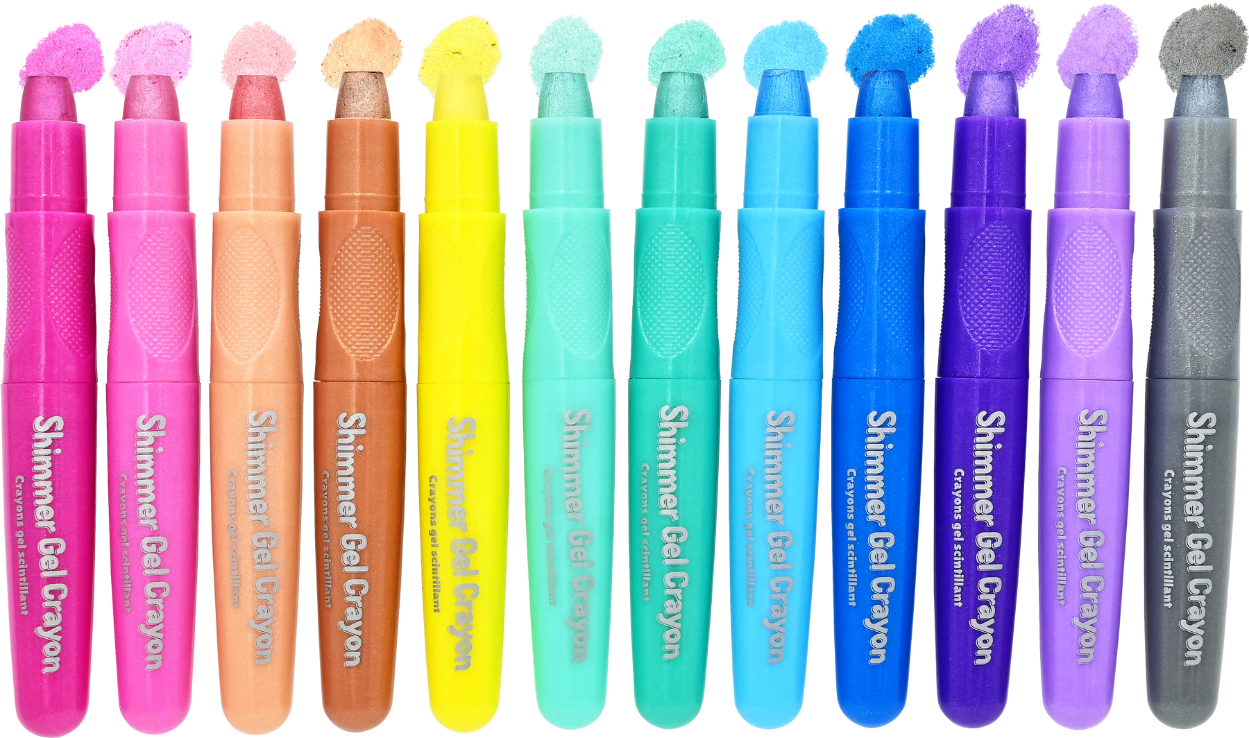 Studio Series Junior Shimmer Gel Crayons - Set of 12