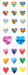 Hearts Stickers