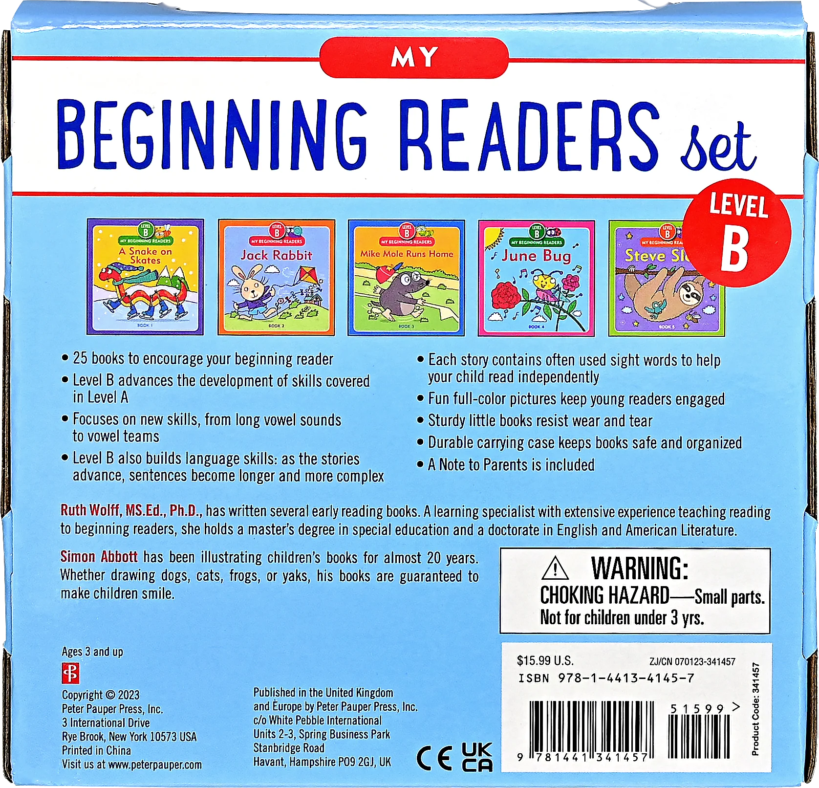 My Beginning Readers Set Level B - Set of 25 Early Reader Books