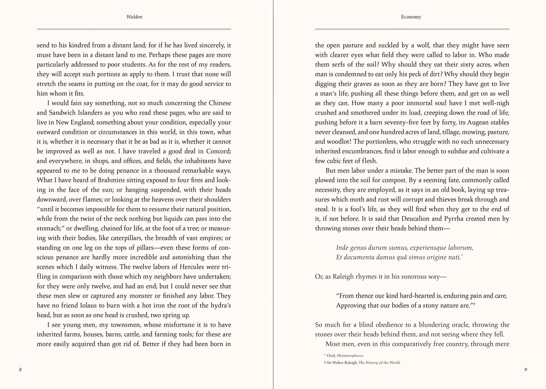 Walden and On The Duty of Civil Disobedience