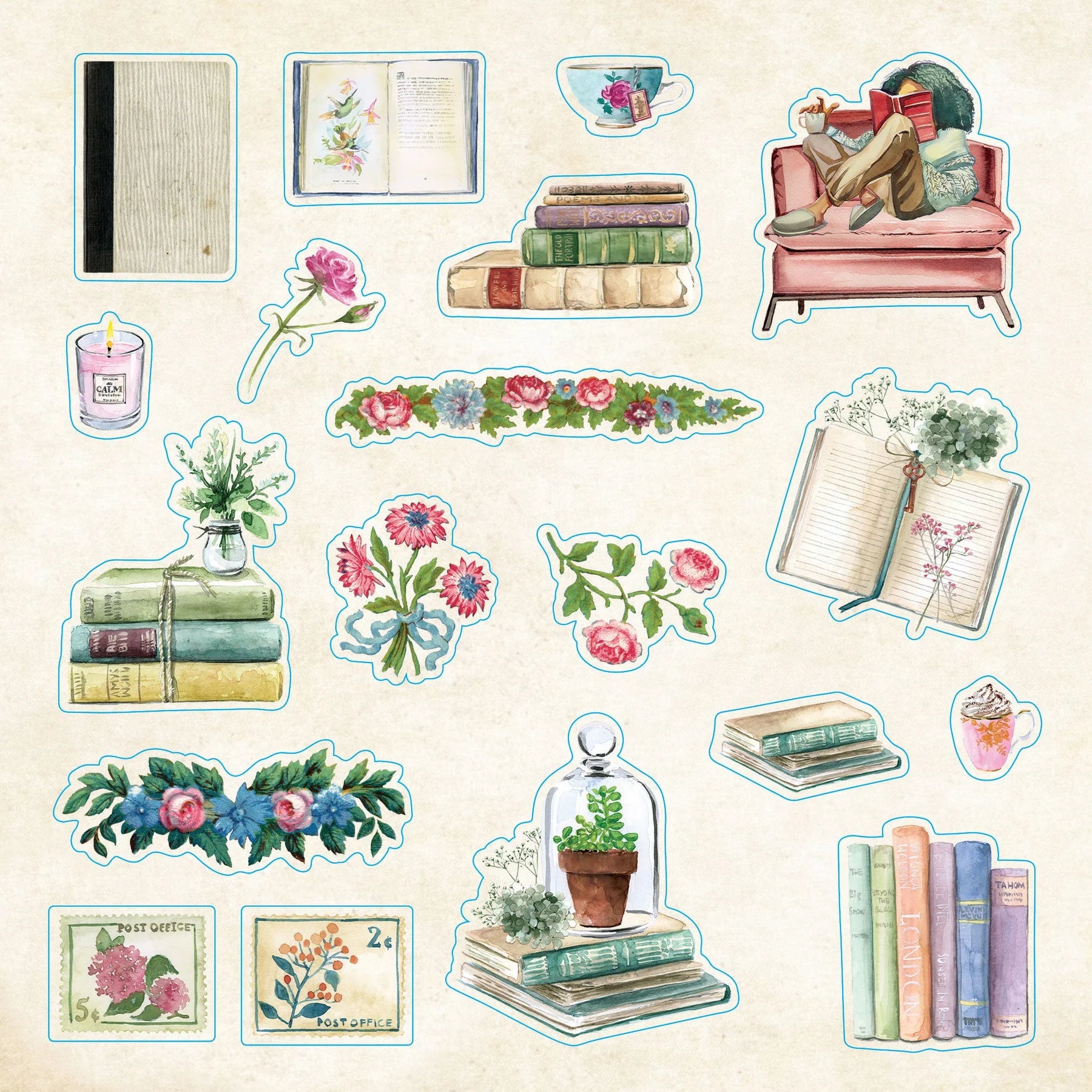 Bibliophilia Ephemera - An Extraordinary Compendium of Literary Stickers