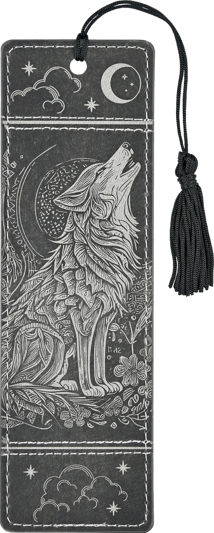 Wolf Leather Artisan Bookmark