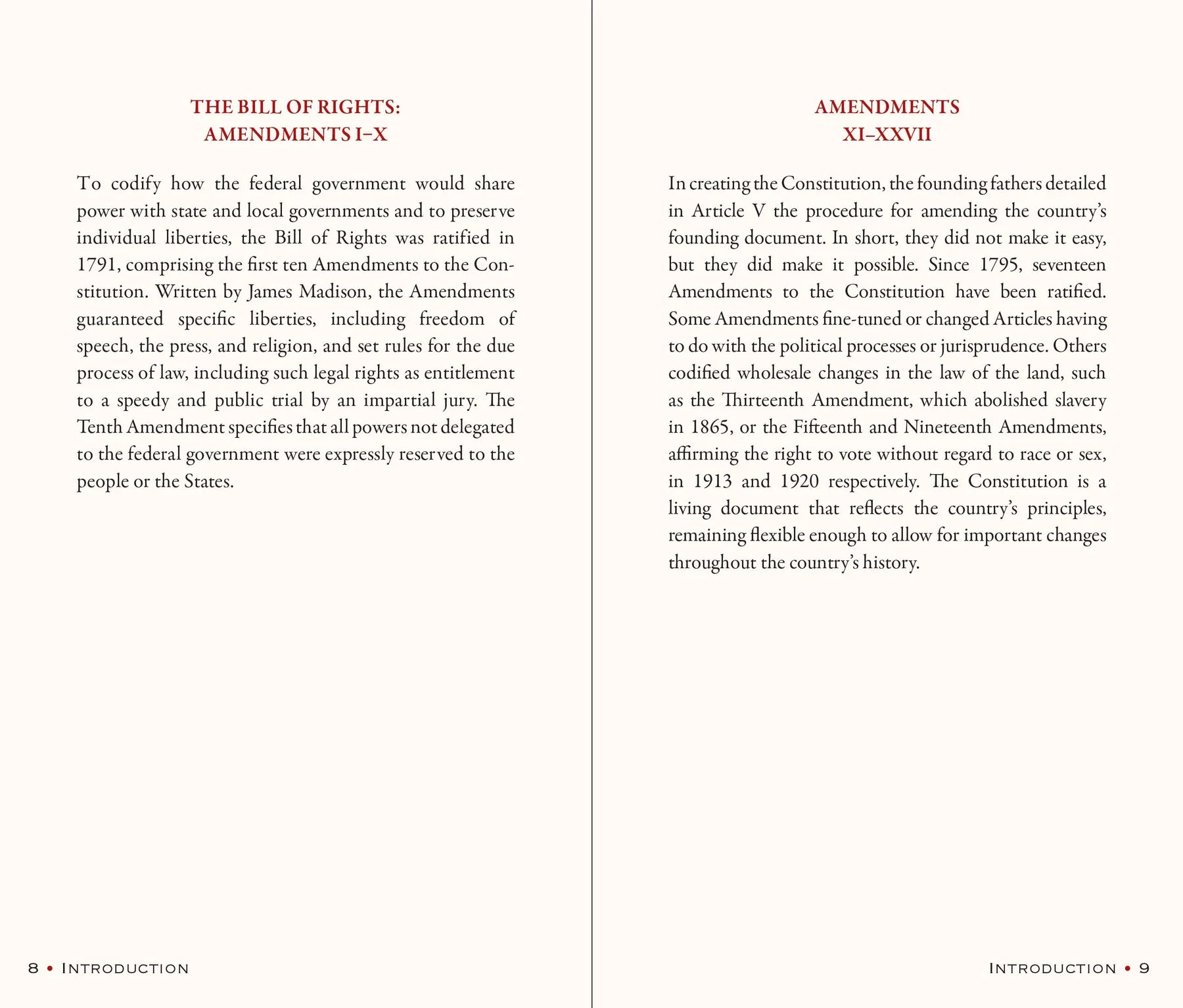 The Constitution of the United States of America