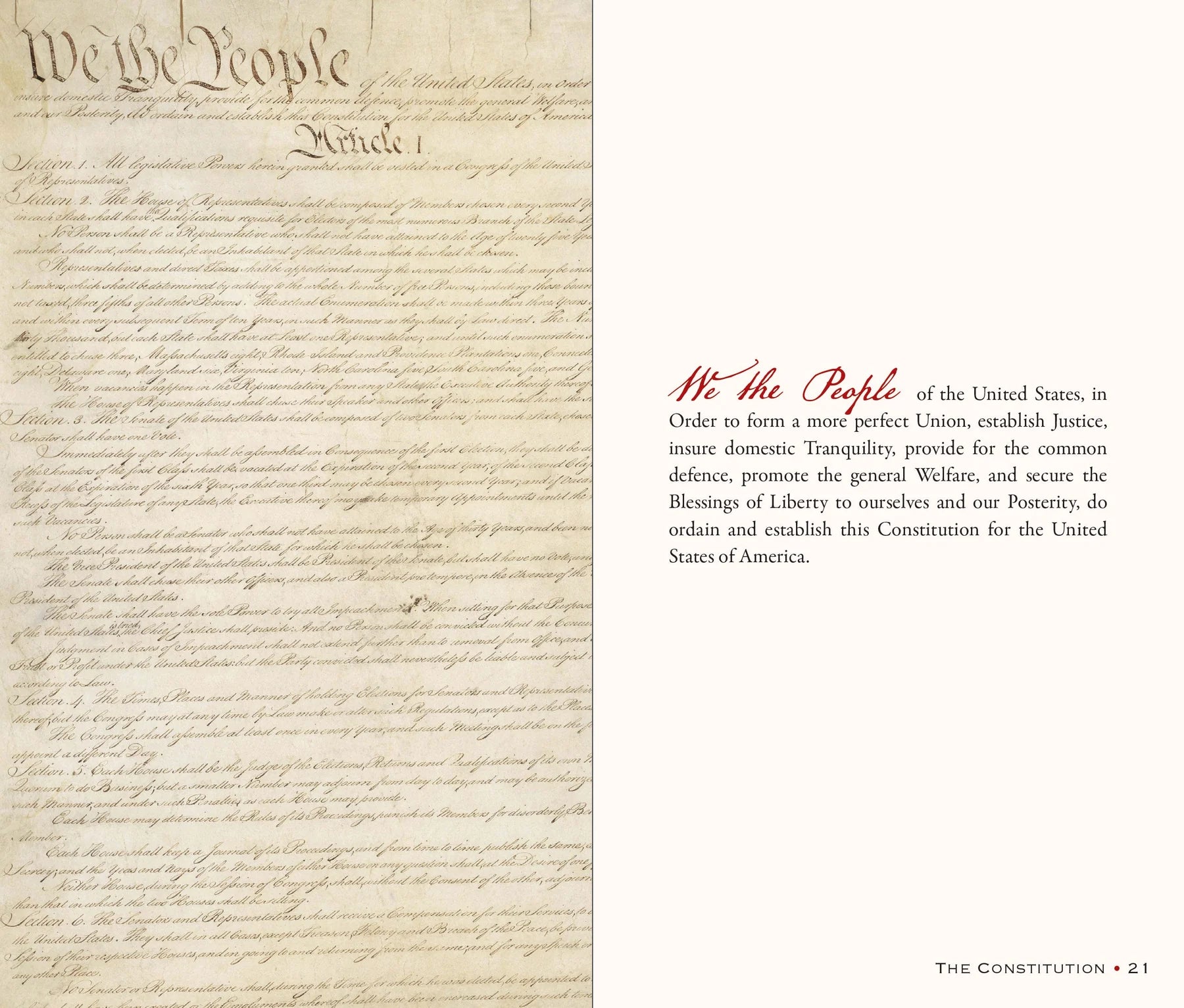 The Constitution of the United States of America