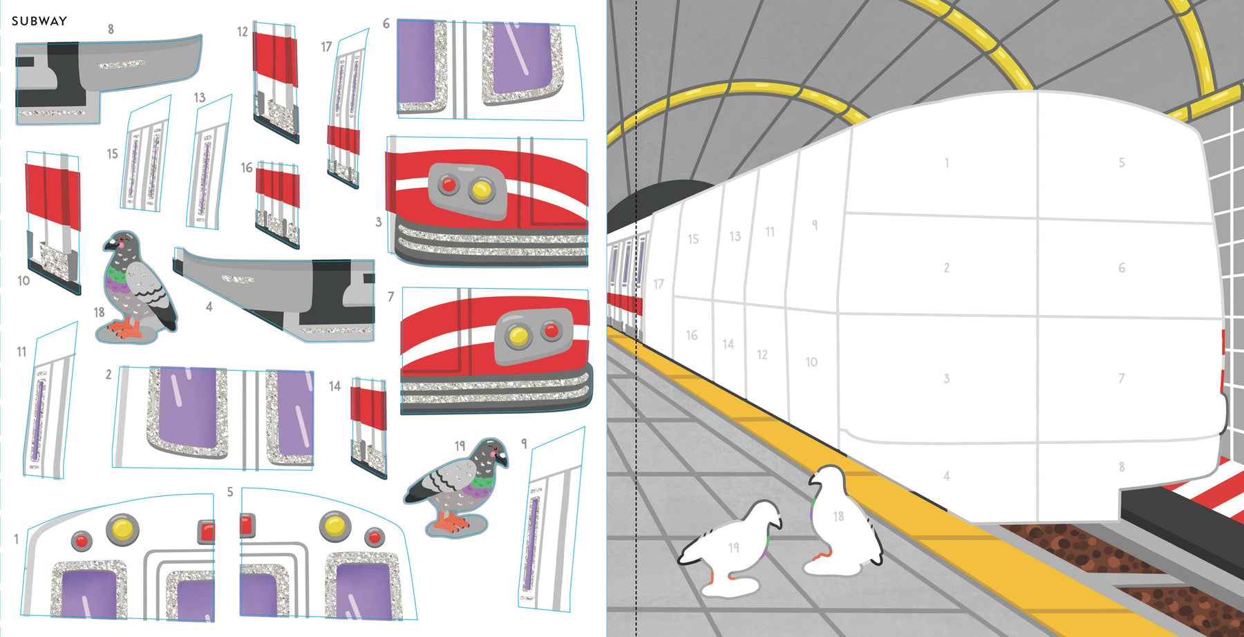 My First Color By Sticker Cars, Trucks, & Trains