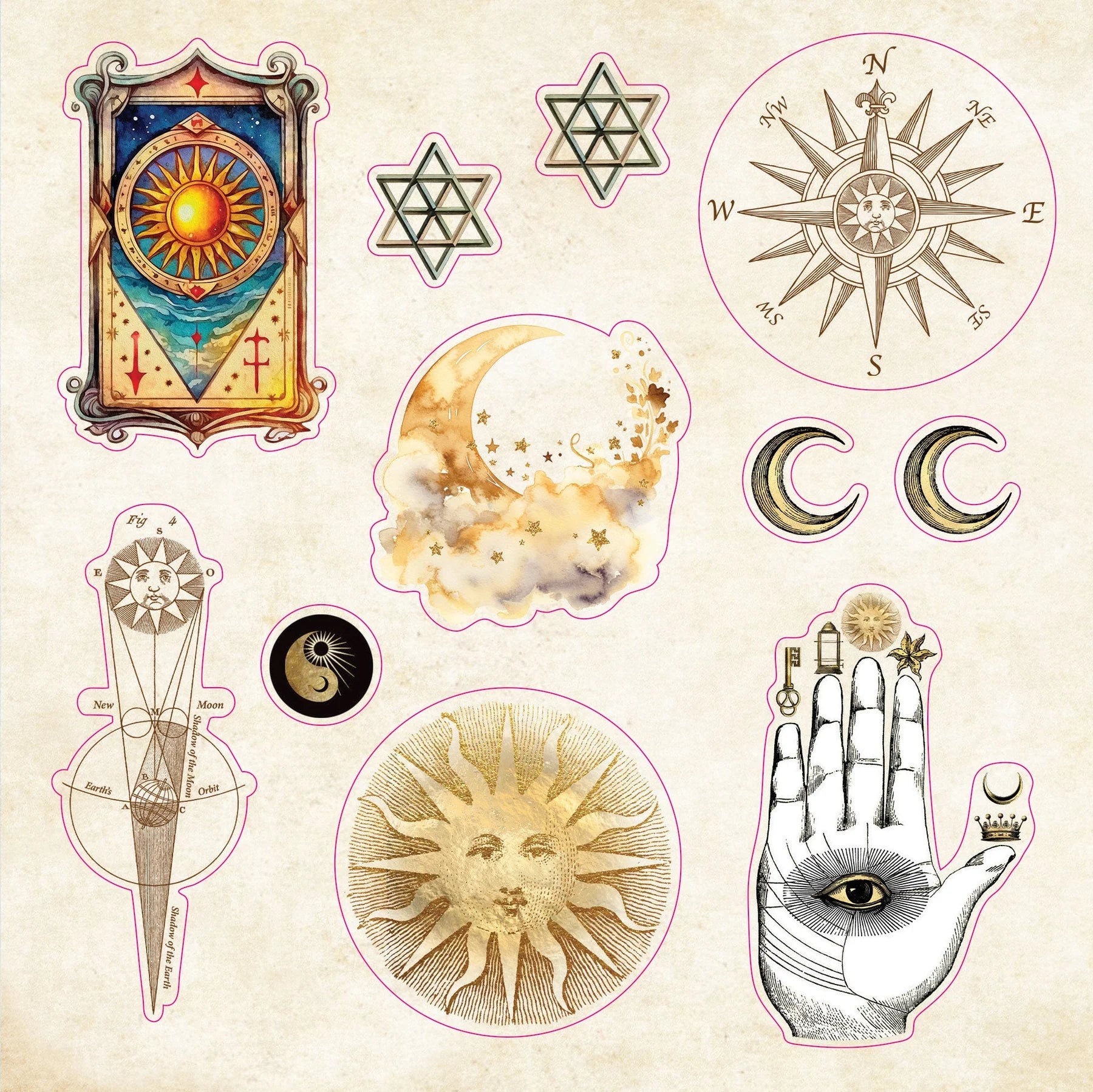 Celestial Wonders Cosmic Sticker Book