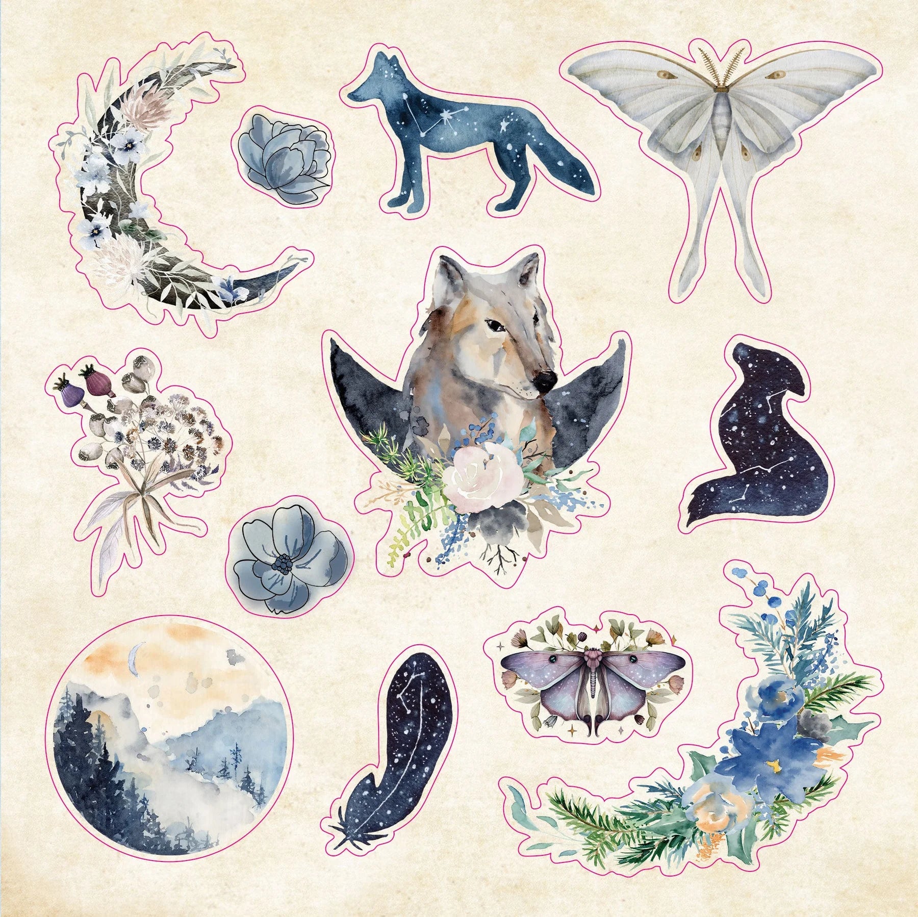 Celestial Wonders Cosmic Sticker Book