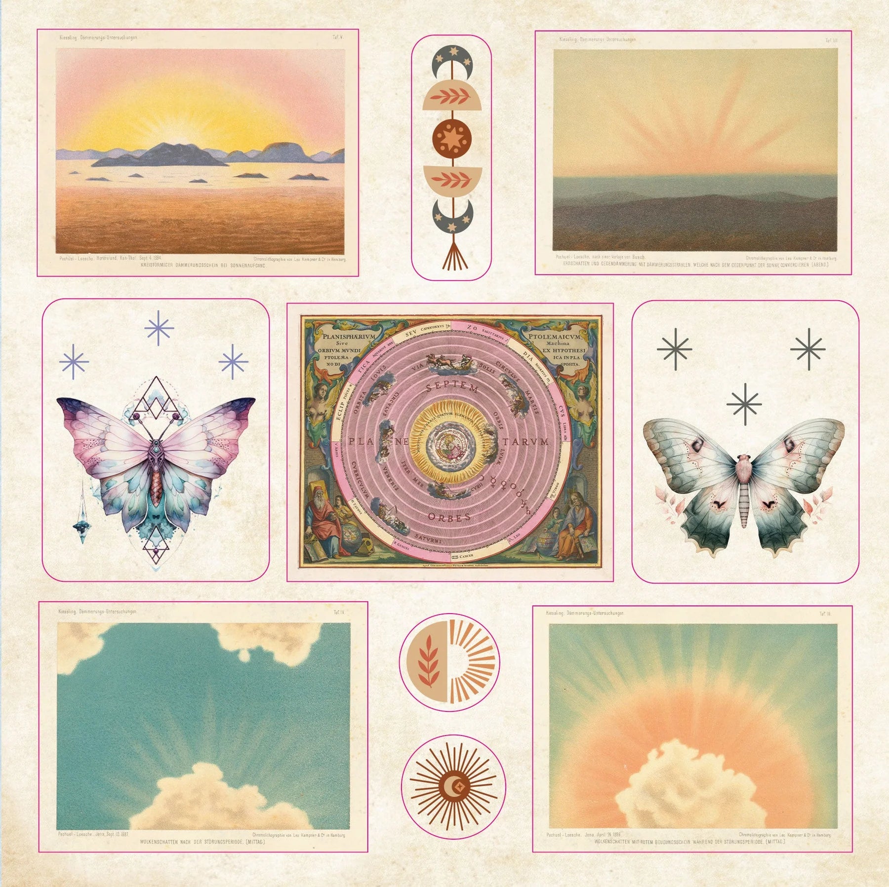 Celestial Wonders Cosmic Sticker Book