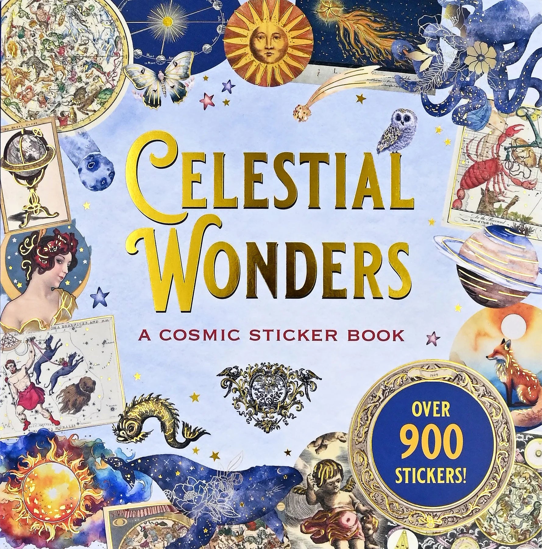 Celestial Wonders Cosmic Sticker Book