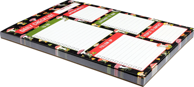 Mushrooms Daily Checklist Notepad