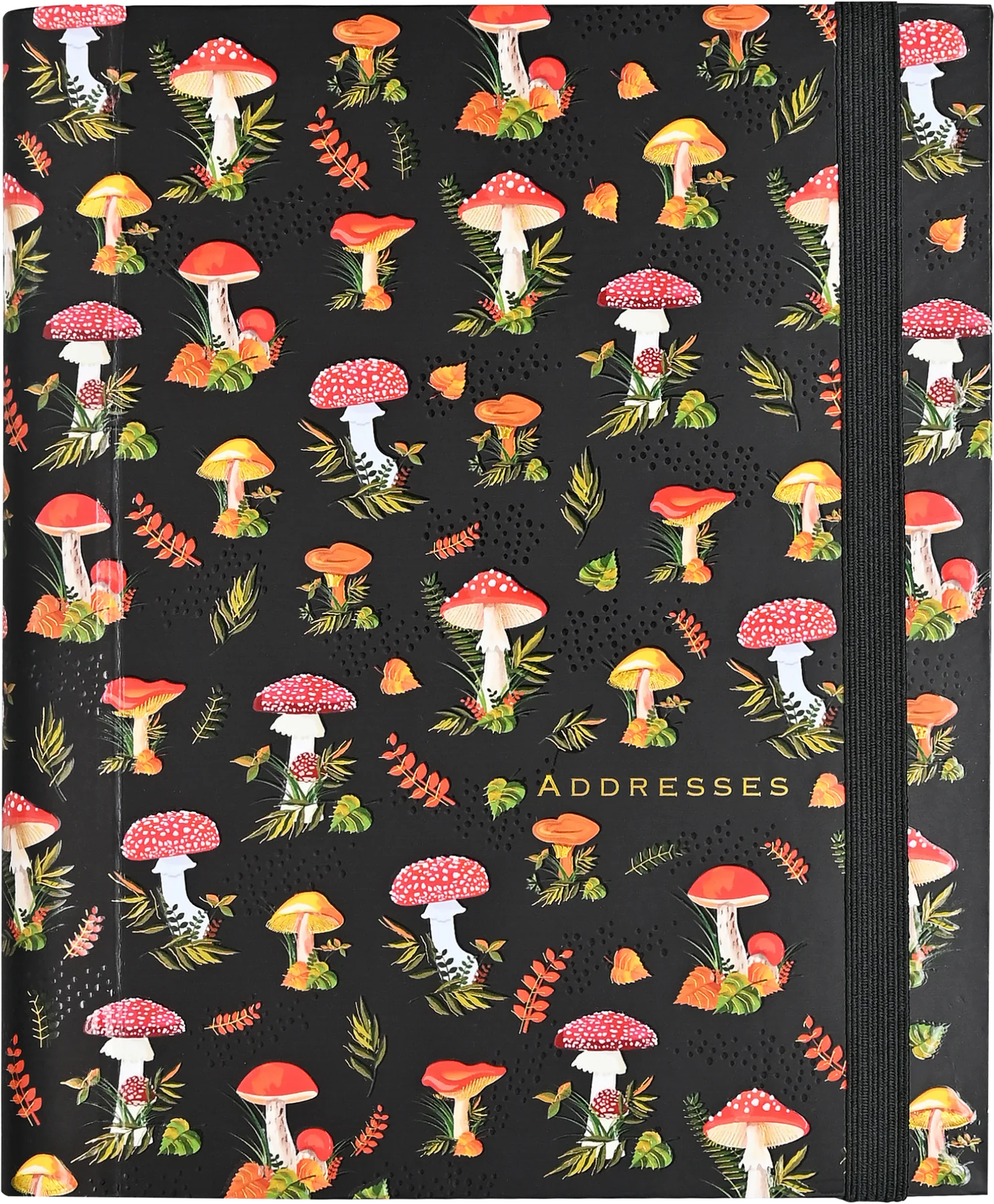 Mushrooms Large Address Book