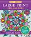 Easy Breezy Large Print Color Me Calm Coloring Book