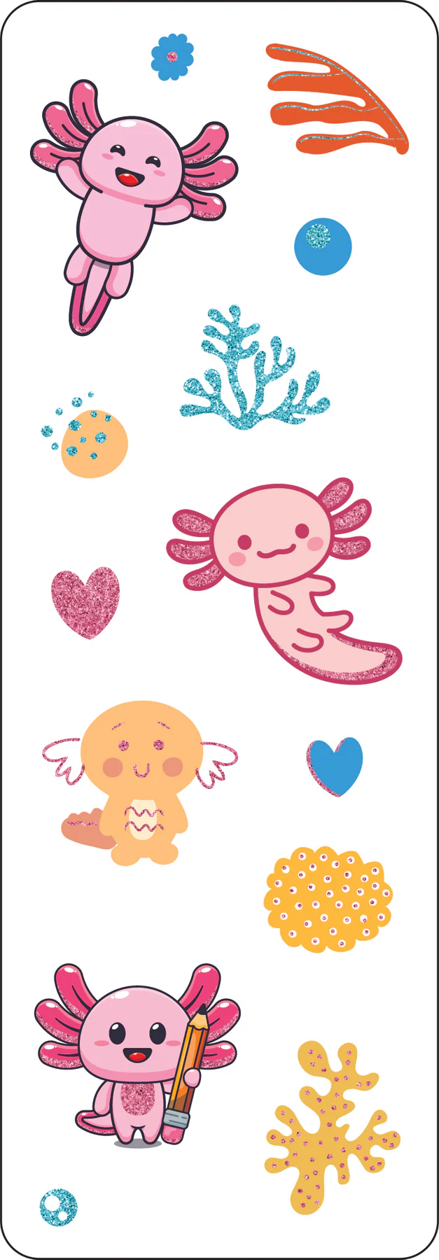 Axolotls Sticker Pack
