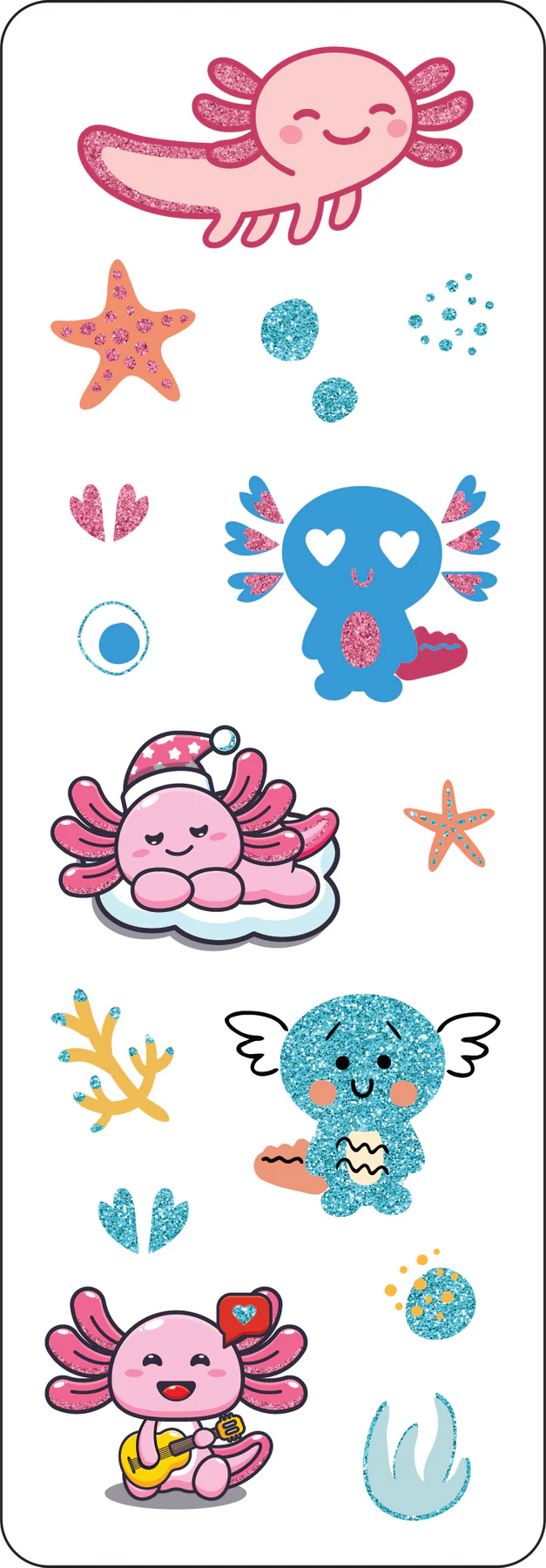 Axolotls Sticker Pack
