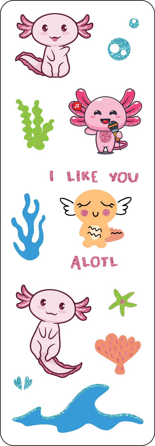 Axolotls Sticker Pack