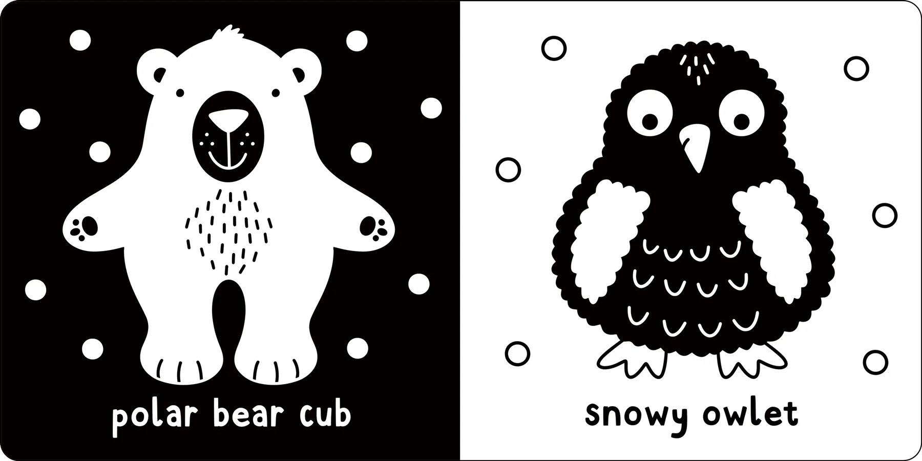 What Does Baby See? Baby Animals - A First High Contrast Book