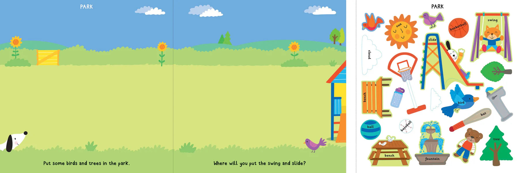 My First Sticker Book First Words