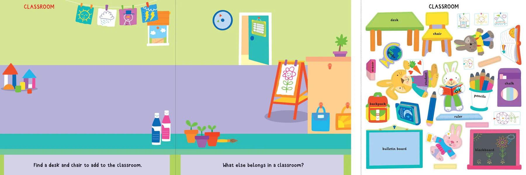 My First Sticker Book First Words