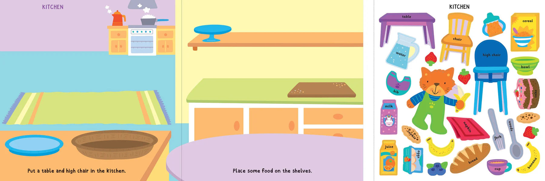 My First Sticker Book First Words