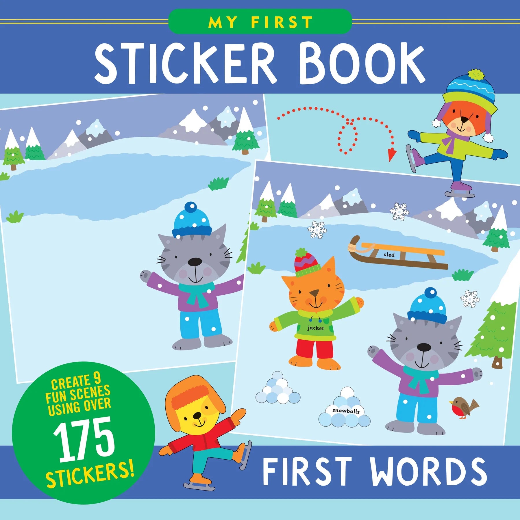 My First Sticker Book First Words
