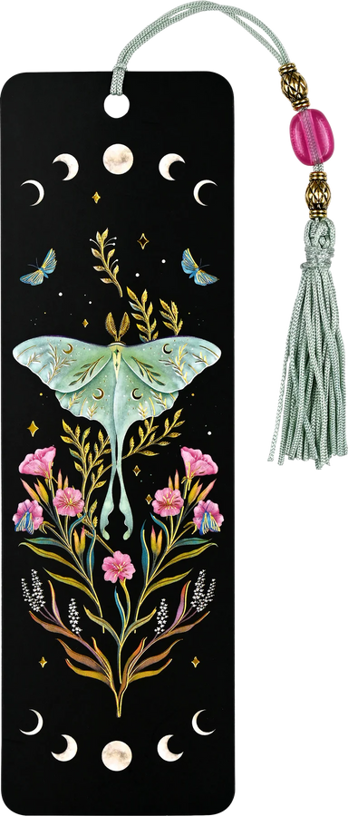 Luna Moth Bookmark