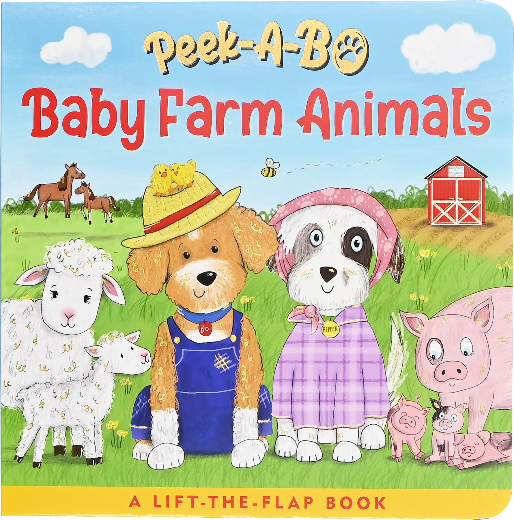 Peek A Bo Baby Farm Animals - A Lift The Flap Book