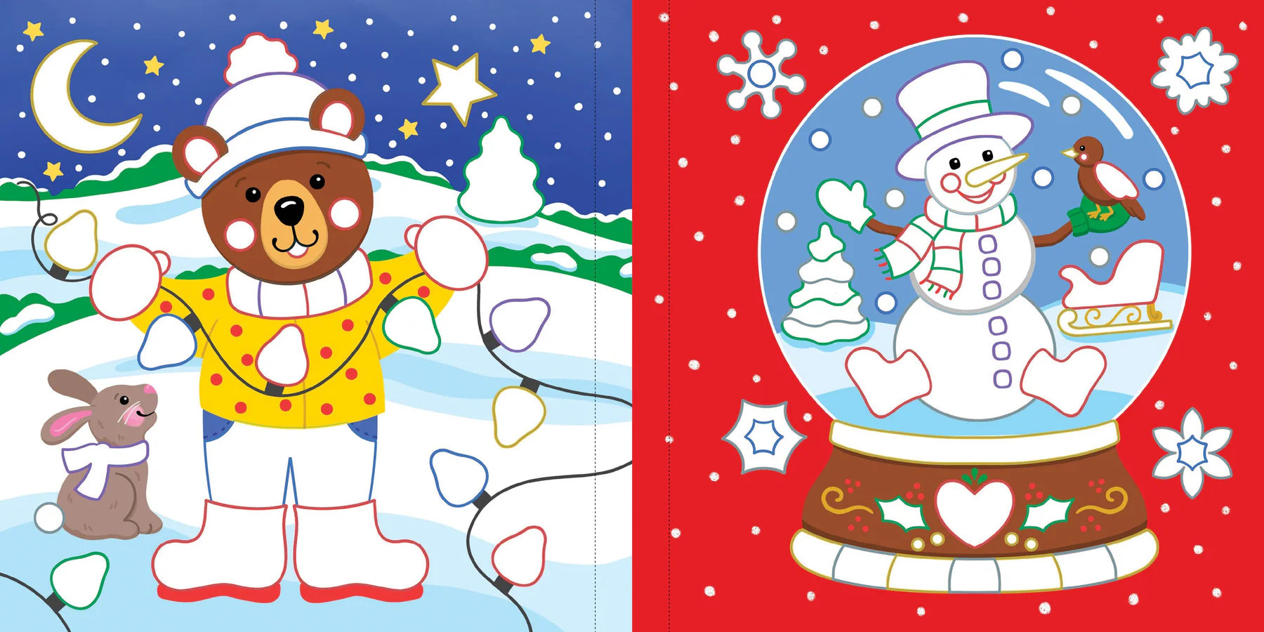 Color By Foil Christmas