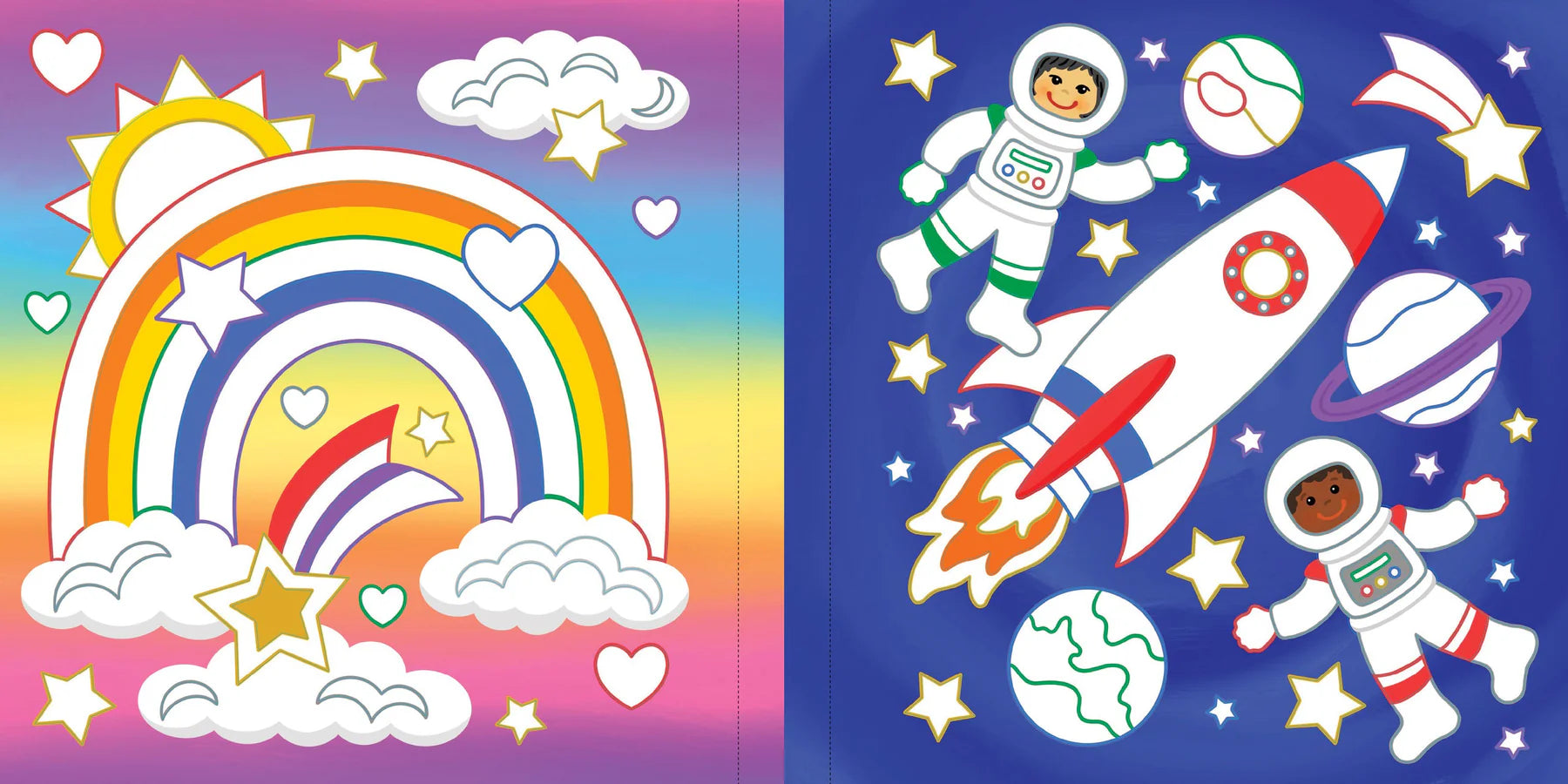 Color By Foil Sparkle and Shine Sticker Book