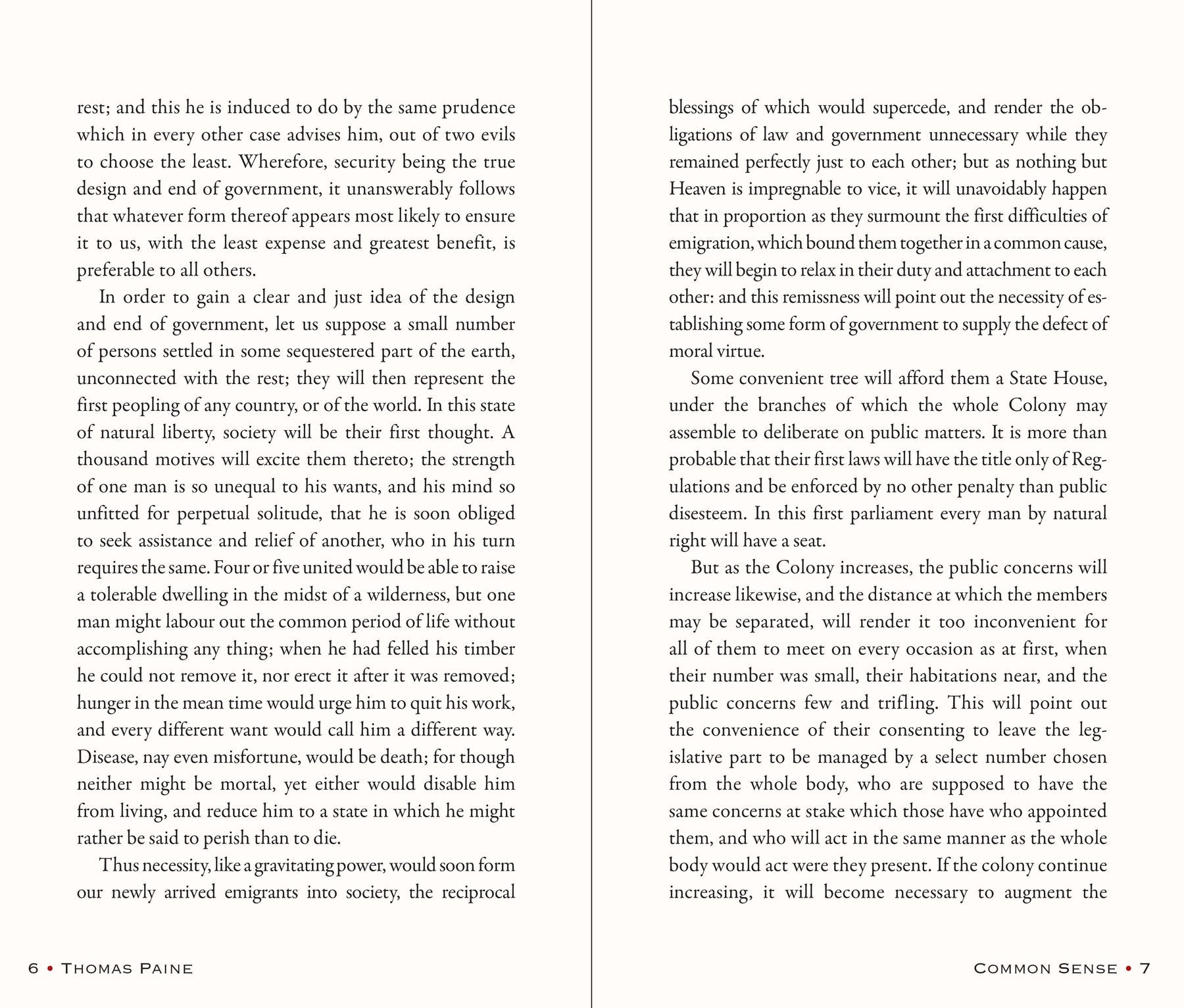 Common Sense by Thomas Paine