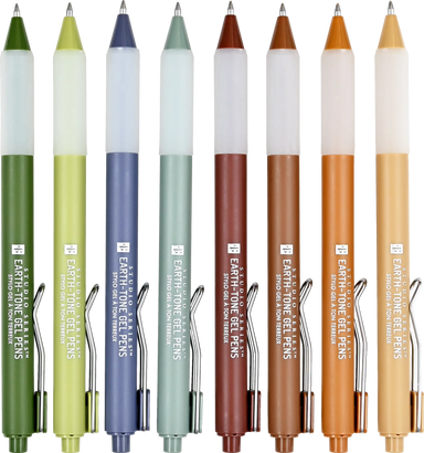 Studio Series Earth Tone Gel Pens Set of 8