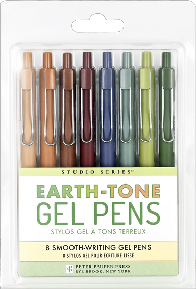 Studio Series Earth Tone Gel Pens Set of 8